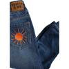 Sol Solecito Mac Elastic Waistband Denim Pants, Blue - Jeans - 4