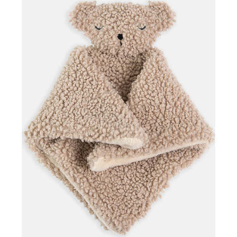 Teddy Bear Lovey, Oatmeal - Plush - 1