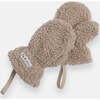 Teddy Hat & Mittens Set, Oatmeal - Mixed Accessories Set - 4