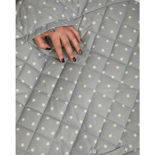 Nido, Print Grey Stars - Stroller Accessories - 2