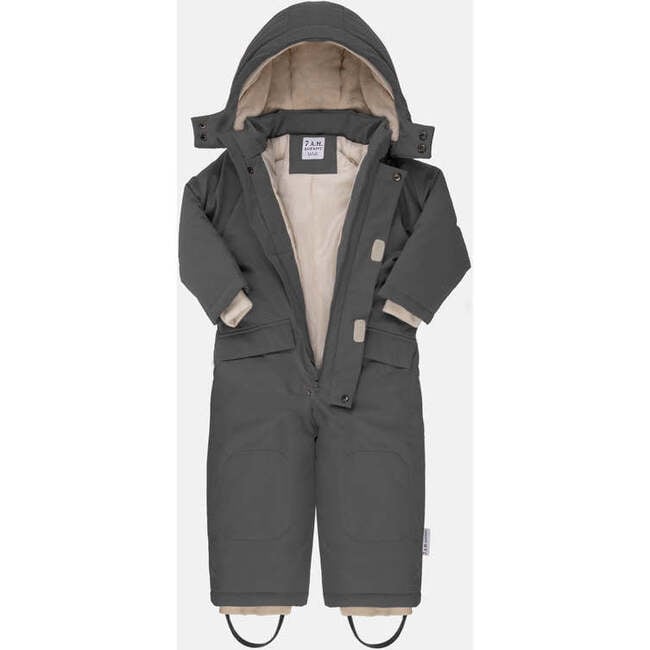 Grand Benji Snowsuit, Smokey - Snowsuits - 2