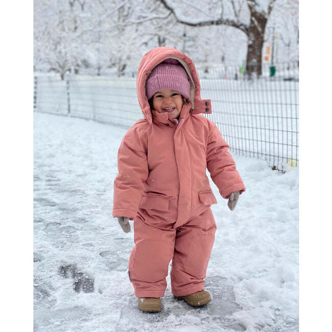 Grand Benji Snowsuit, Rose Dawn - Snowsuits - 3