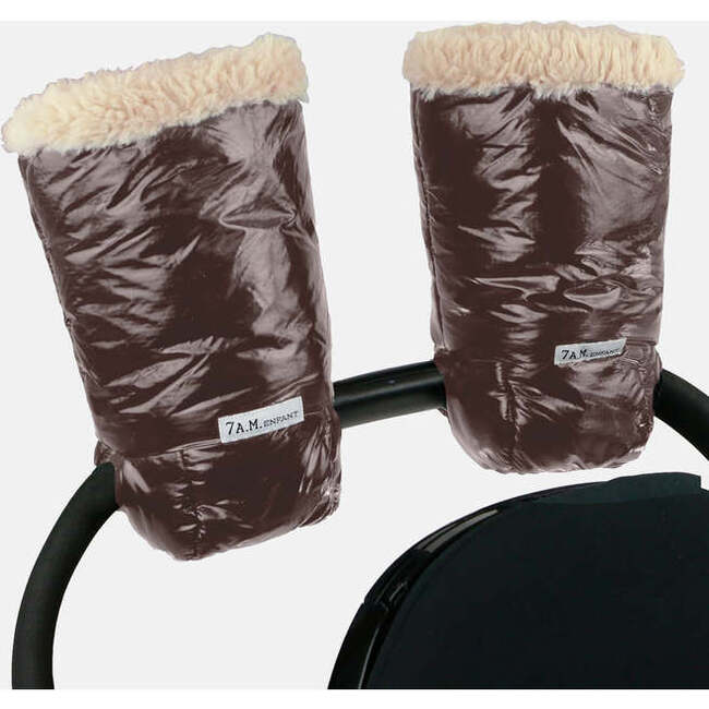 Fluffy Warmmuffs Polar, Brown Polar