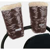 Fluffy Warmmuffs Polar, Brown Polar - Stroller Accessories - 1 - thumbnail