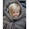 Evolution Oslo 212 Hook-N-Loop Zipper Blanket, Chestnut - Stroller Accessories - 3