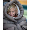 Evolution Oslo 212 Hook-N-Loop Zipper Blanket, Chestnut - Stroller Accessories - 6