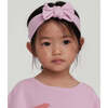 Baby Girls My Boxy Cotton Headband, Pink - Hair Accessories - 1 - thumbnail