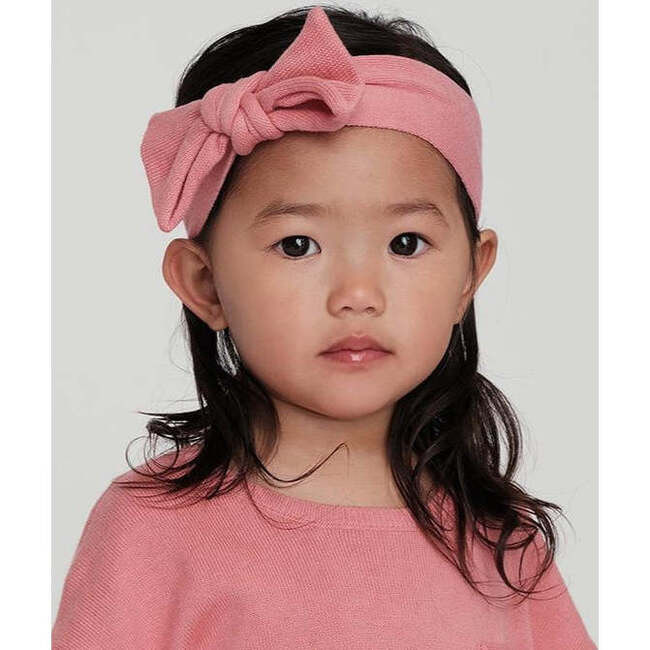 Baby Girls My Boxy Cotton Headband, Coral