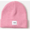 Baby Girls Heather Beanies, Pink - Hats - 1 - thumbnail