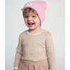 Baby Girls Heather Beanies, Pink - Hats - 4