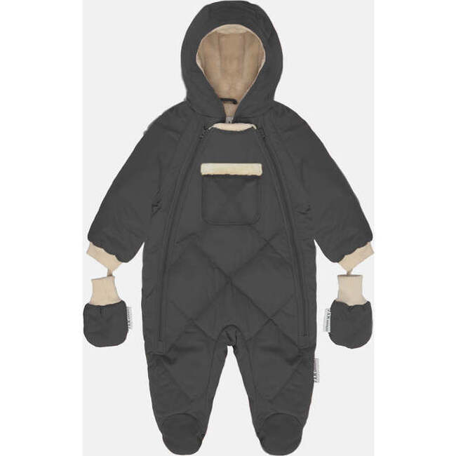 Bebe Benji Snowsuit, Smokey Quilted