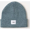 Baby Boys Heather Beanies, Aqua - Hats - 1 - thumbnail