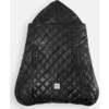 3-In-1 K-Poncho, Black Plush - Stroller Accessories - 1 - thumbnail