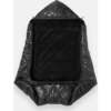 3-In-1 K-Poncho, Black Plush - Stroller Accessories - 2