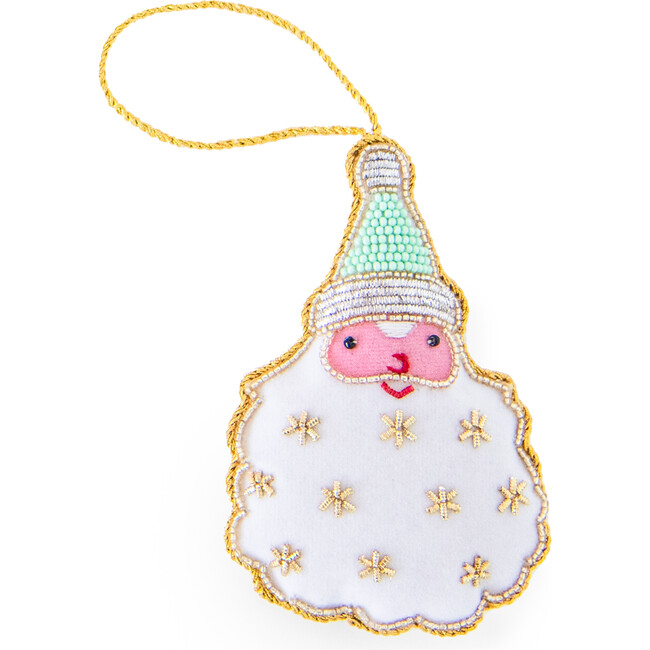 Pink Santa Ornament - Ornaments - 1