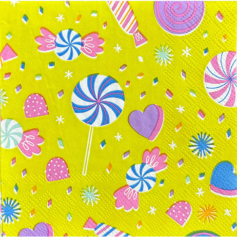 It's A Birthday Candy Petite Napkins