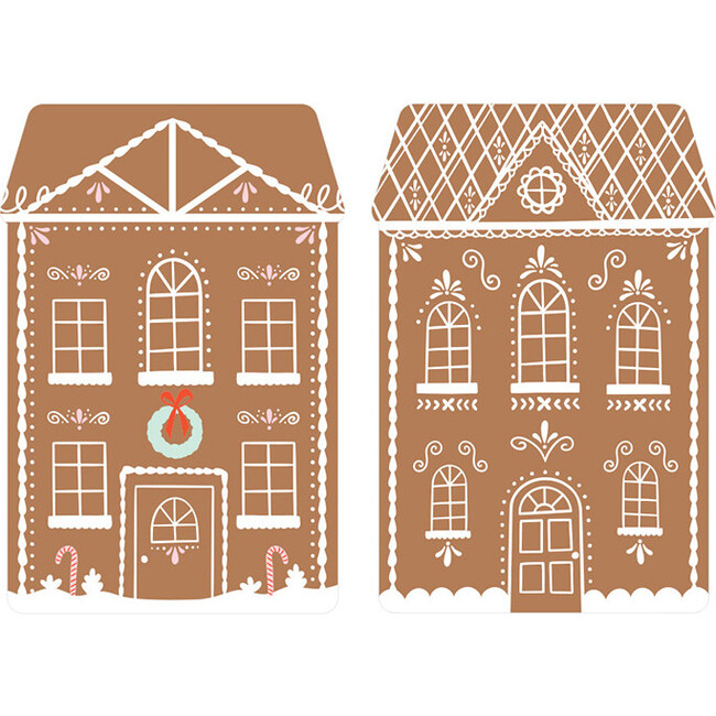 Baking Spirits Bright Tall Gingerbread House Guest Napkins