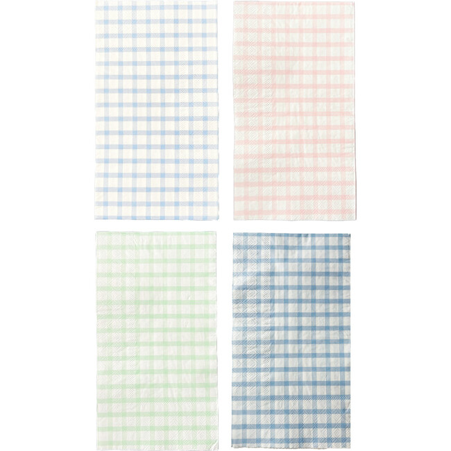 Baking Spirits Bright Mixed Light Gingham Guest Napkins