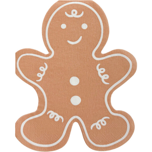 Baking Spirits Bright Gingerbread Man Large Napkins