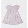 Rose Corduroy Dress, Baby Pink - Dresses - 1 - thumbnail