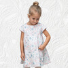 Rose Baby Corduroy Dress, Flowery Buds Pink - Dresses - 3