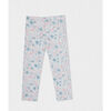 Elga Girl Corduroy Pants, Flowery Buds Pink - Pants - 1 - thumbnail