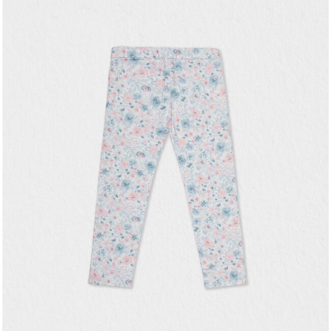 Elga Girl Corduroy Pants, Flowery Buds Pink - Pants - 2