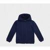 Dalton Hooded Sweater, Navy Blue - Sweaters - 1 - thumbnail