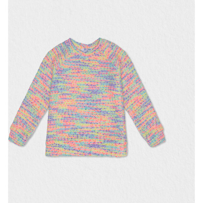 Effie Sweater, Lilac Fluo - Sweaters - 1