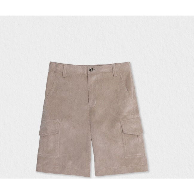 Andre Corduroy Shorts, Beige