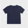 Alfred T-Shirt, Navy Blue - T-Shirts - 2