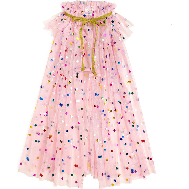 Pink Confetti Cape, Pink