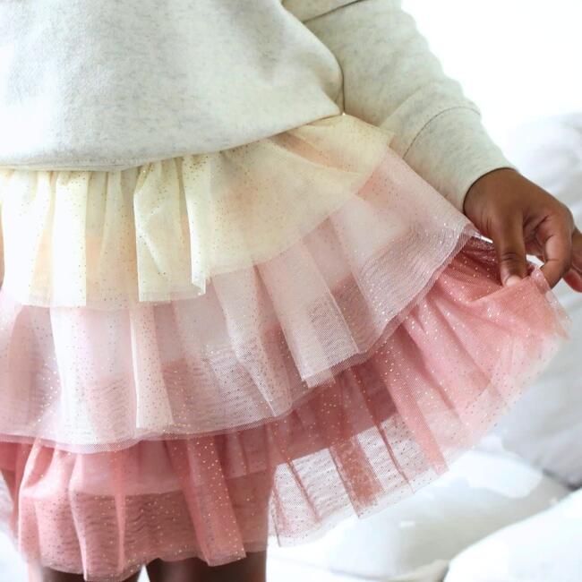 Boho Blush Petal Tutu, Multi - Skirts - 4