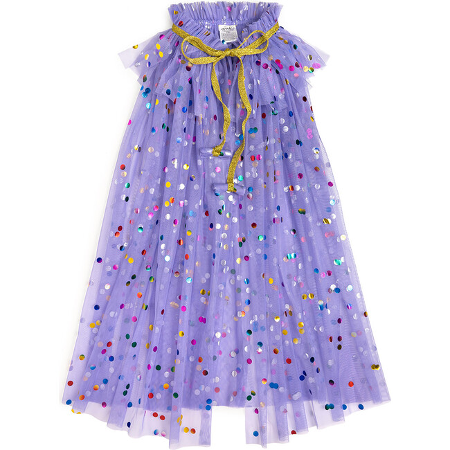 Lavender Confetti Cape, Lavender