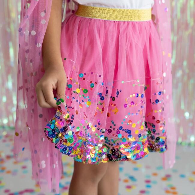 Raspberry Confetti Tutu, Pink - Tutus - 3