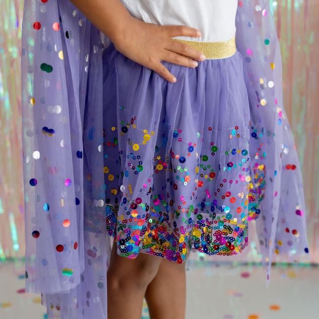 Lavender Confetti Tutu, Purple - Tutus - 3