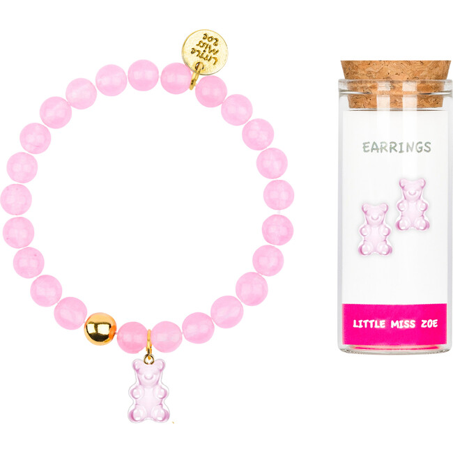 Bracelet and Earring Set, Gummy Bear