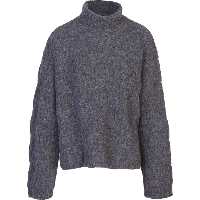 Women's Opaline Sweater, Dark Heather Gray