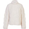 Women's Opaline Sweater, Cream - Sweaters - 1 - thumbnail