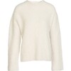 Women's Sutton Sweater, Cream - Sweaters - 1 - thumbnail