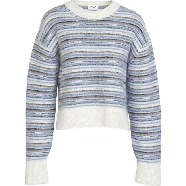 Women's Drew Sweater, Slate Blue Multi