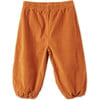 Organic Cotton Velvet Trousers, Raw Sienna - Pants - 1 - thumbnail