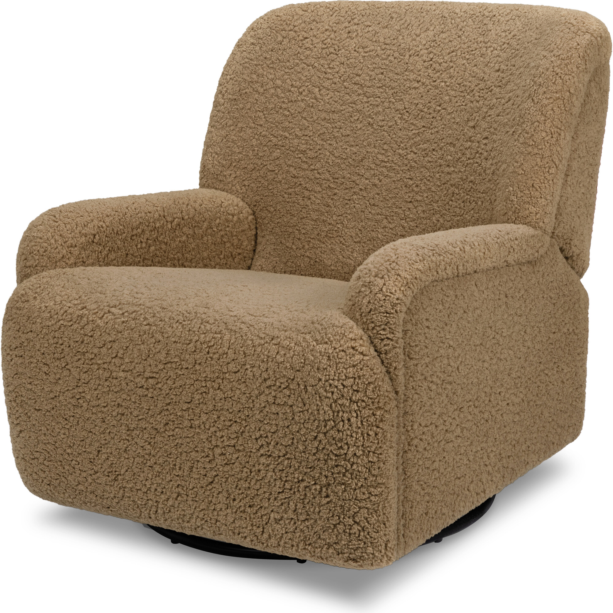 Winslow Extra Wide Recliner and Swivel Glider in Cortado Shearling - Nursery Chairs - 1