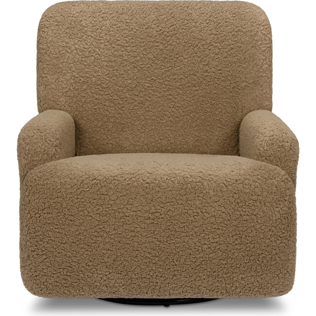 Winslow Extra Wide Recliner and Swivel Glider in Cortado Shearling - Nursery Chairs - 4