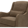 Devon Recliner and Swivel Glider in Performance Truffle Eco-Basketweave - Nursery Chairs - 3