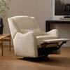 Devon Recliner and Swivel Glider in Ivory Boucle - Nursery Chairs - 2