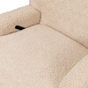 Winslow Extra Wide Recliner and Swivel Glider in Chai Shearling - Nursery Chairs - 5