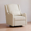 Devon Recliner and Swivel Glider in Ivory Boucle - Nursery Chairs - 4