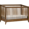 Sprout 4-in-1 Convertible Crib with Toddler Bed Conversion Kit in Natural Walnut - Cribs - 1 - thumbnail