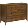 Sprout 6-Drawer Double Dresser in Natural Walnut - Dressers - 1 - thumbnail